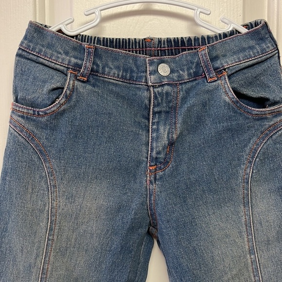 The Children’s Place Youth 6X/7 Crochet Hem Happy Boho Jeans - Picture 3 of 8